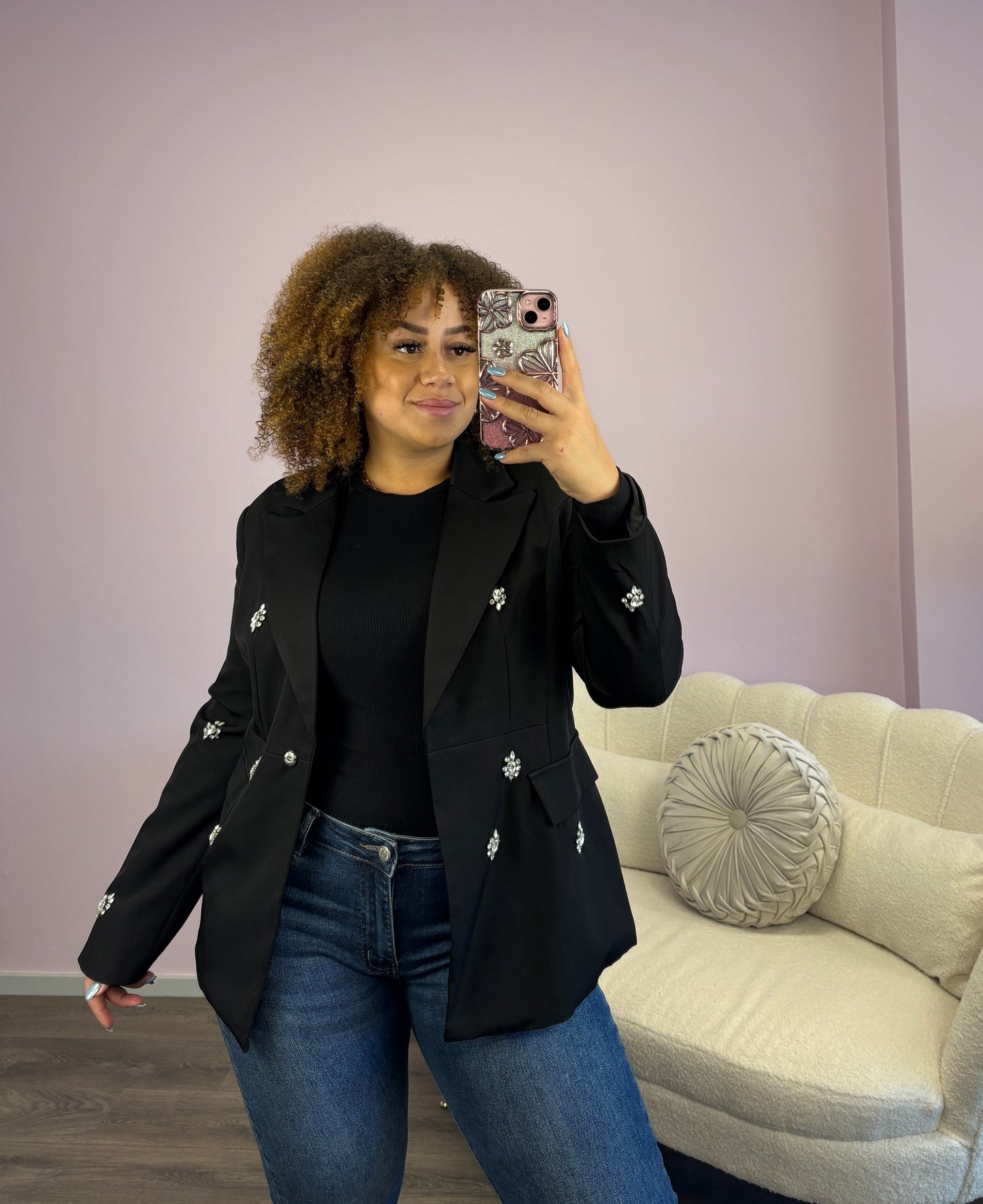 NINI BLAZER ZWART
