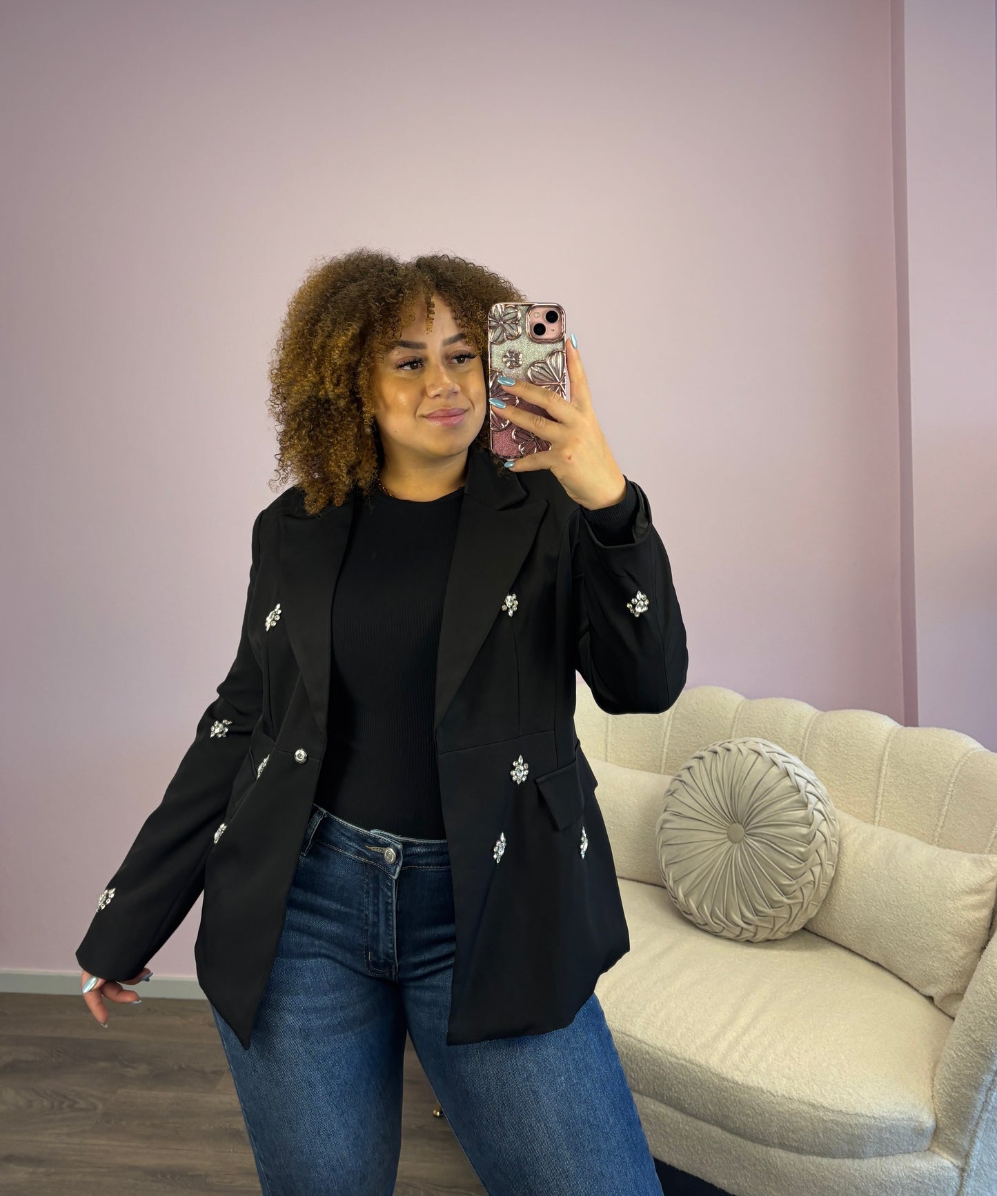 NINI BLAZER ZWART