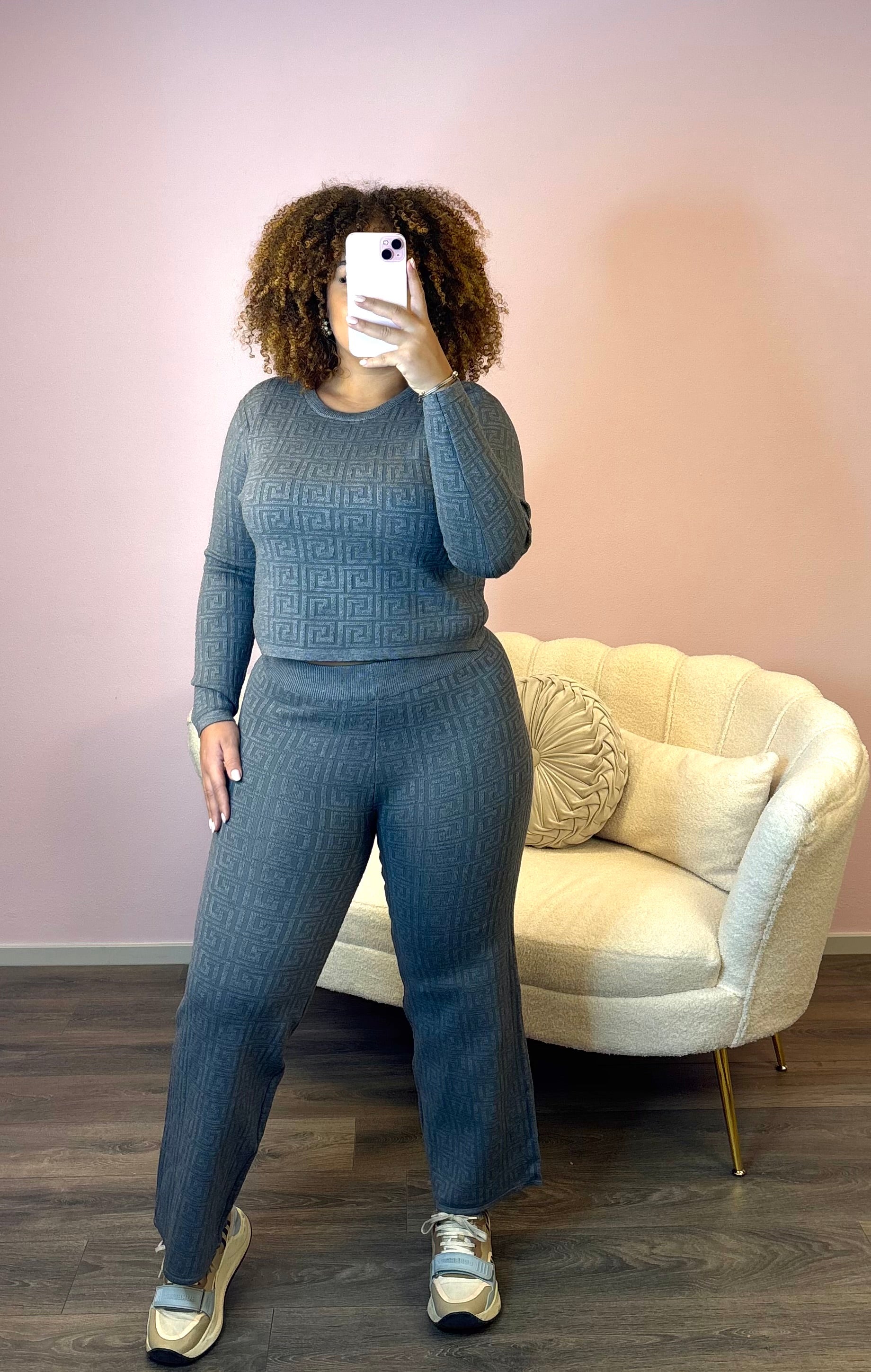 GREY TWO PIECE